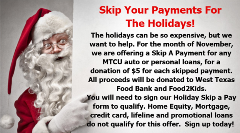 Skip a Pay available for November 2025