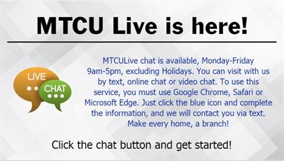 MTCULive- text or video chat